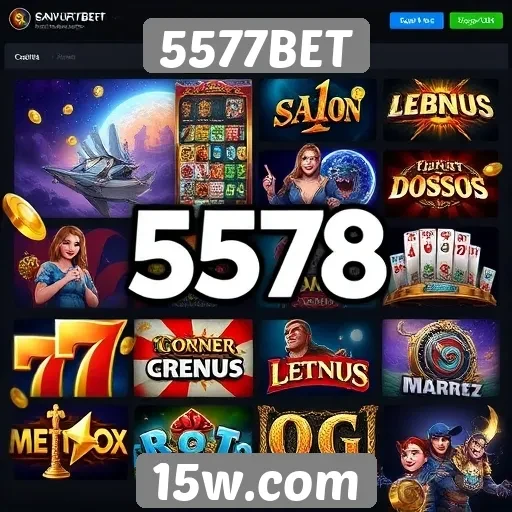 5577BET oferece variedade de jogos online